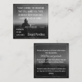 Levensmiddelen Notitiekaartje (Voorkant / Achterkant)