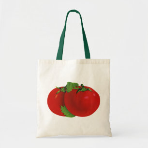levensmiddelen, organisch rood ripe tomato tote bag