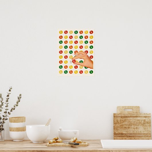 Levensmiddelen Poster (Keuken)