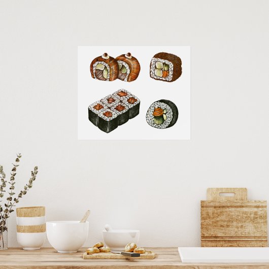 Levensmiddelen Poster (Keuken)