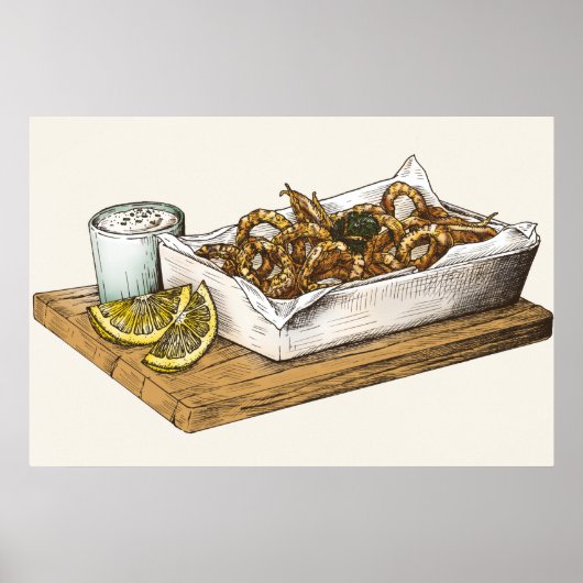 Levensmiddelen Poster (Voorkant)