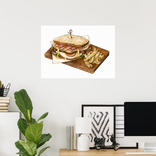 Levensmiddelen Poster (Thuiskantoor)