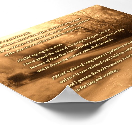 LEVENSMIDDELEN POSTER (Hoek)