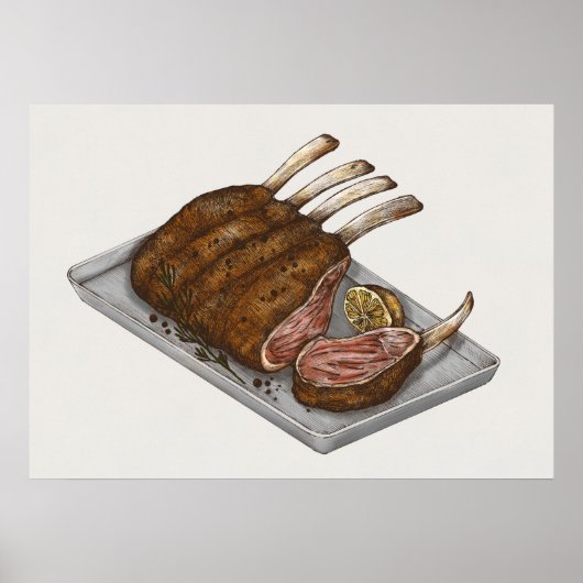 Levensmiddelen Poster (Voorkant)