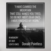 Levensmiddelen Poster (Voorkant)