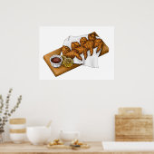 Levensmiddelen Poster (Keuken)