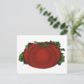  levensmiddelen, rijpe tomaten, groenten en fruit briefkaart (Staand voorkant)