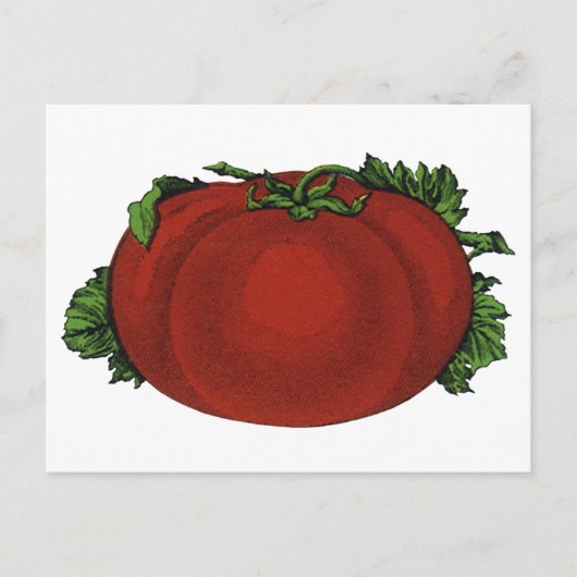  levensmiddelen, rijpe tomaten, groenten en fruit briefkaart (Voorkant)