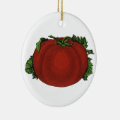  levensmiddelen, rijpe tomaten, groenten en fruit keramisch ornament (Rechts)