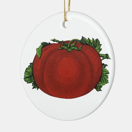  levensmiddelen, rijpe tomaten, groenten en fruit keramisch ornament (Links)