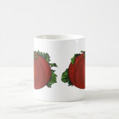 levensmiddelen, rijpe tomaten, groenten en fruit koffiemok (Center)