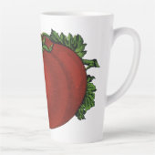 levensmiddelen, rijpe tomaten, groenten en fruit latte mok (Rechts)