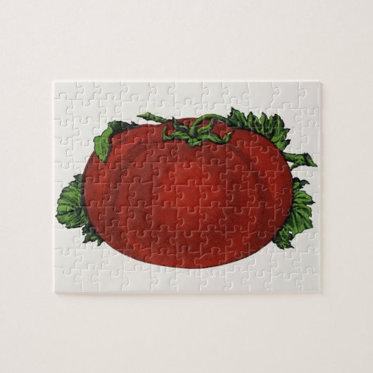  levensmiddelen, rijpe tomaten, groenten en fruit legpuzzel (Horizontaal)