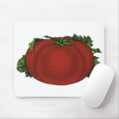  levensmiddelen, rijpe tomaten, groenten en fruit muismat (Met muis)