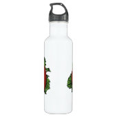 levensmiddelen, rijpe tomaten, groenten en fruit waterfles (Achterkant)