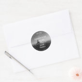 Levensmiddelen Ronde Sticker (Envelop)