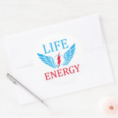 Levensmiddelen Ronde Sticker (Envelop)