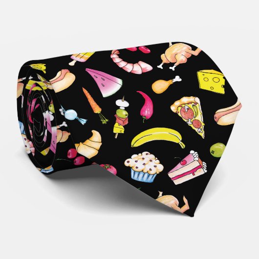 Levensmiddelen Stropdas (Opgerold)