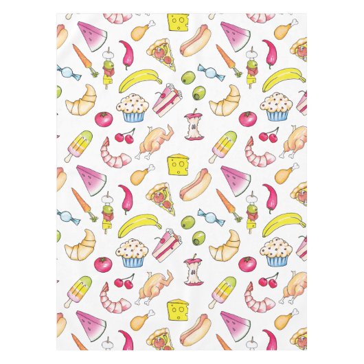 Levensmiddelen Tafelkleed (Voorkant)