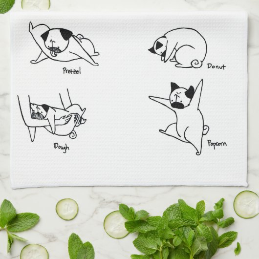 Levensmiddelen Theedoek (Gevouwen)