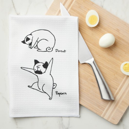 Levensmiddelen Theedoek (Quarter Fold)