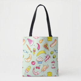 Levensmiddelen Tote Bag