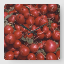 Levensmiddelen Vierkante Klok