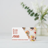 Levensmiddelen Visitekaartje (Staand voorkant)