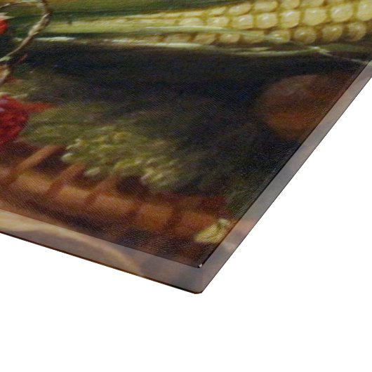 Levensmiddelen voor groenten en fruit snijplank (Hoek)