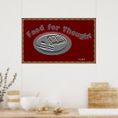 Levensmiddelen voor poster-2-denkdoeleinden poster (Keuken)