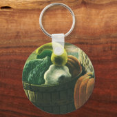 levensmiddelen, Winterpompoenen, pompoenen en app Sleutelhanger (Achterkant)