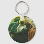 levensmiddelen, Winterpompoenen, pompoenen en app Sleutelhanger (Achterkant)