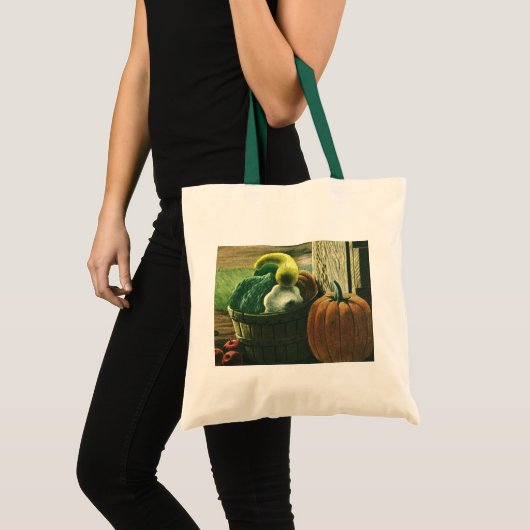  levensmiddelen, Winterpompoenen, pompoenen en app Tote Bag (Voorkant (product))