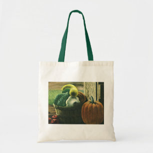 levensmiddelen, Winterpompoenen, pompoenen en app Tote Bag