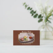Levensmiddelen - zoet - Cake - Oma's behandelingen Visitekaartje (Staand voorkant)
