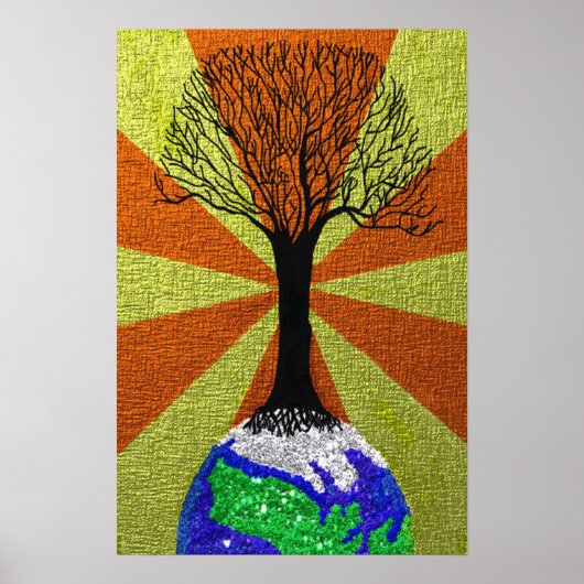 Levensmiddelenafdrukken Poster (Voorkant)