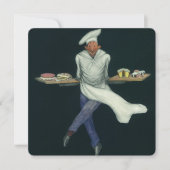  levensmiddelenbedrijven, banketker met bankdesser (Voorkant)