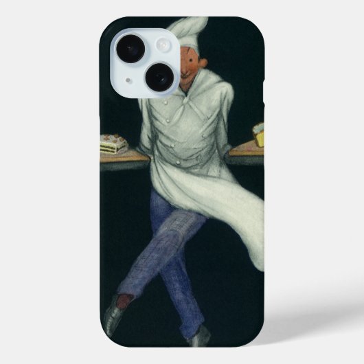 levensmiddelenbedrijven, banketker met bankdesser Case-Mate iPhone case (Achterkant)