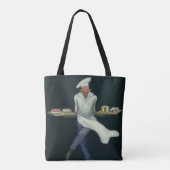  levensmiddelenbedrijven, banketker met bankdesser tote bag (Achterkant)