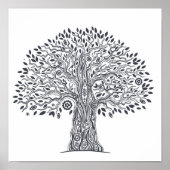 Levensmiddelenboom 2 poster (Voorkant)