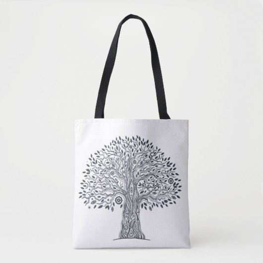 Levensmiddelenboom 2 tote bag (Voorkant)