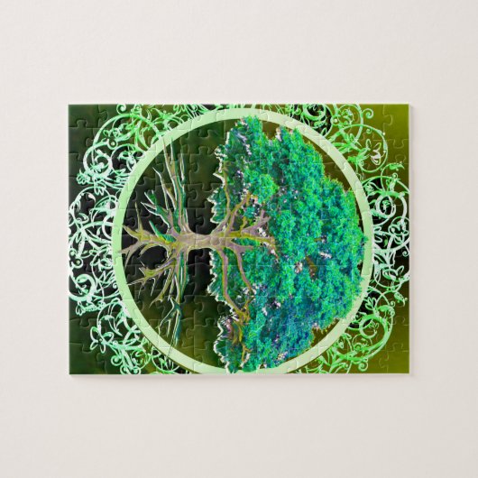 Levensmiddelenboom Legpuzzel (Horizontaal)