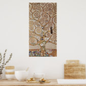 Levensmiddelenboom op de inslag poster (Keuken)