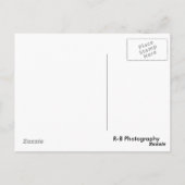 Levensmiddelencard Briefkaart (Achterkant)