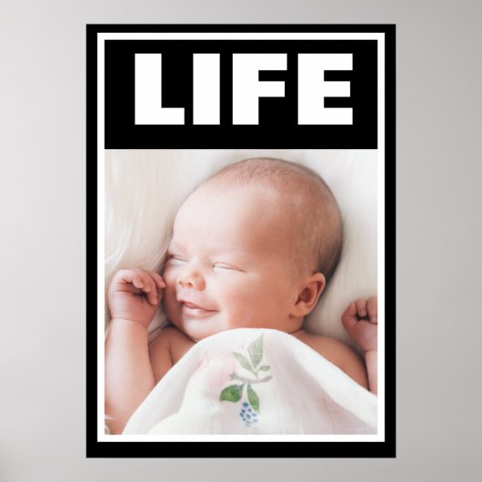 LEVENSMIDDELENLEVENS VAN DE BABY POSTER (Voorkant)