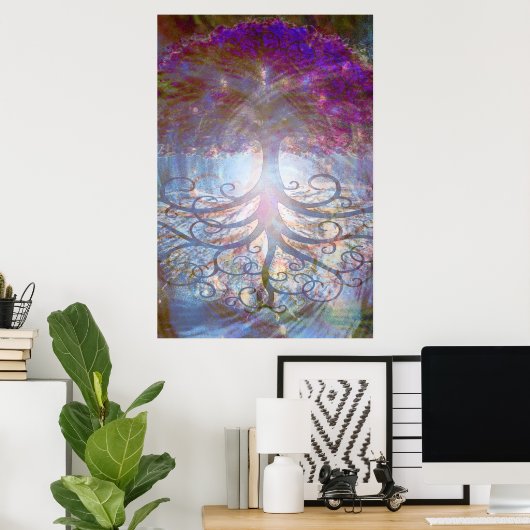 Levensmiddelenlicht binnen poster (Thuiskantoor)