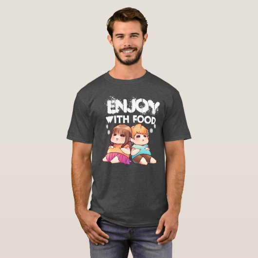 Levensmiddelenliefhebber T-shirt (Voorkant volledig)