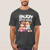 Levensmiddelenliefhebber T-shirt (Voorkant)