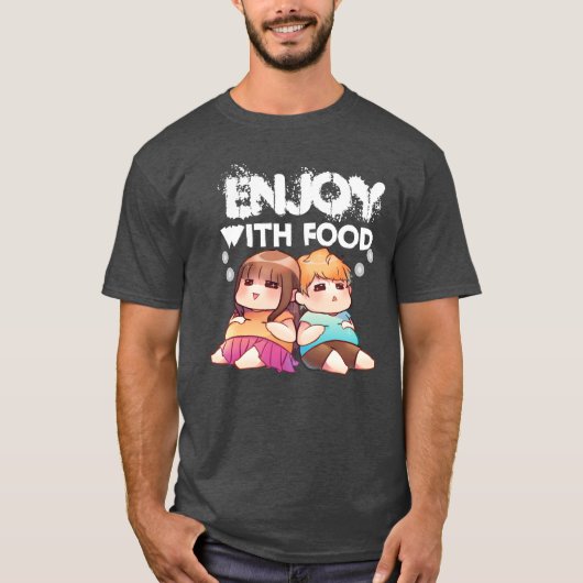 Levensmiddelenliefhebber T-shirt (Voorkant)