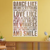 Levensmiddelenofferte Canvas Afdruk (Insitu (Woonkamer))